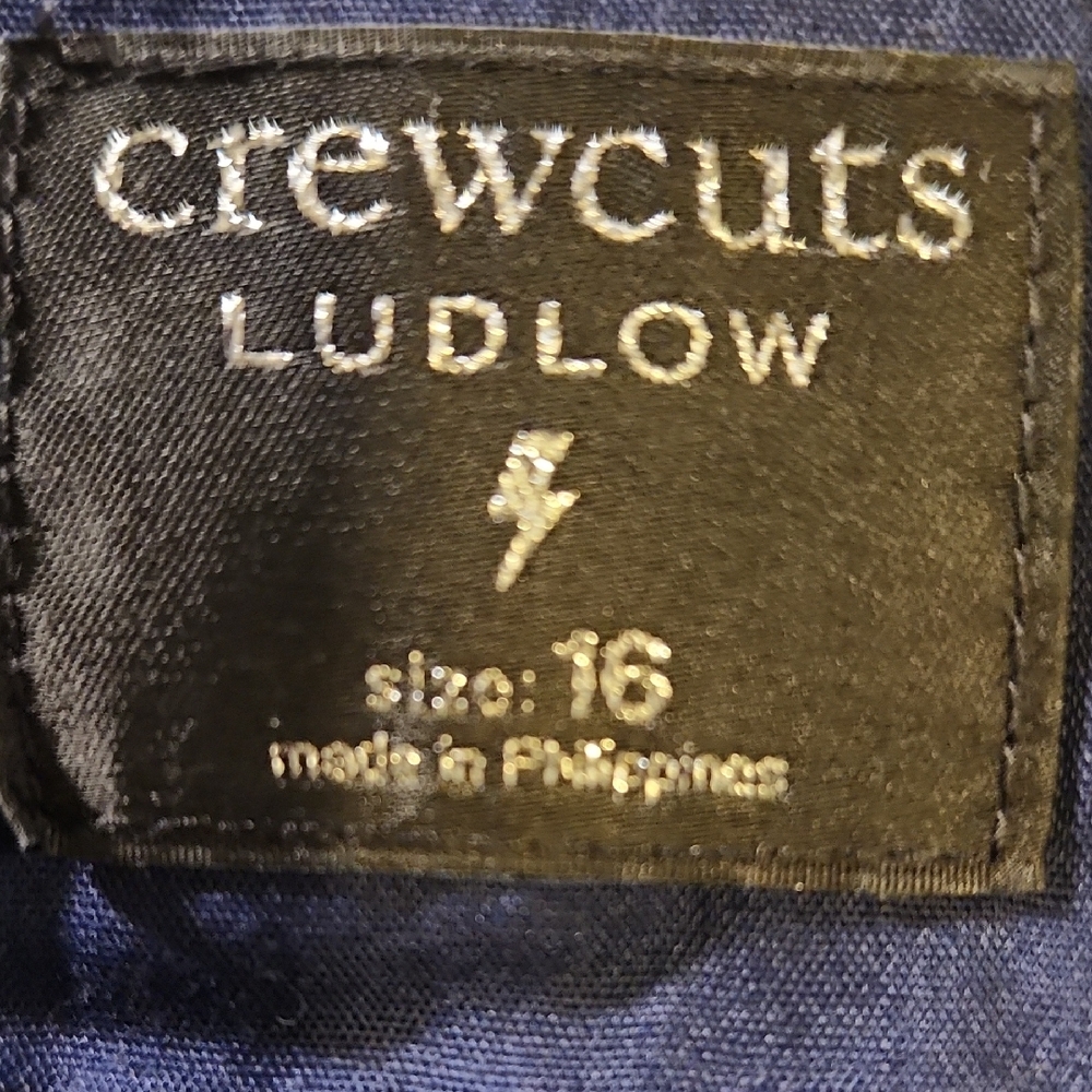 Crewcuts Ludlow Blue Shirt